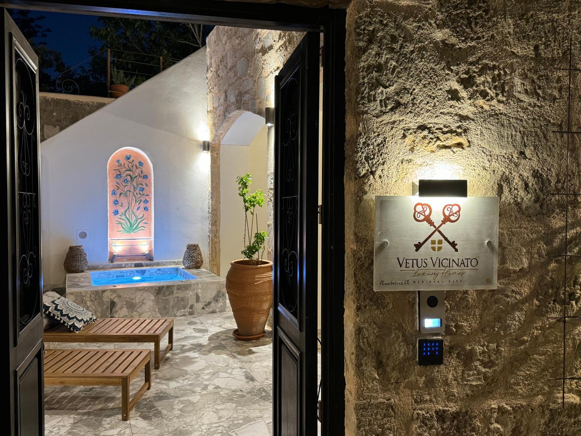 Vetus Vicinato Luxury Homes Rhodes City Eksteriør bilde