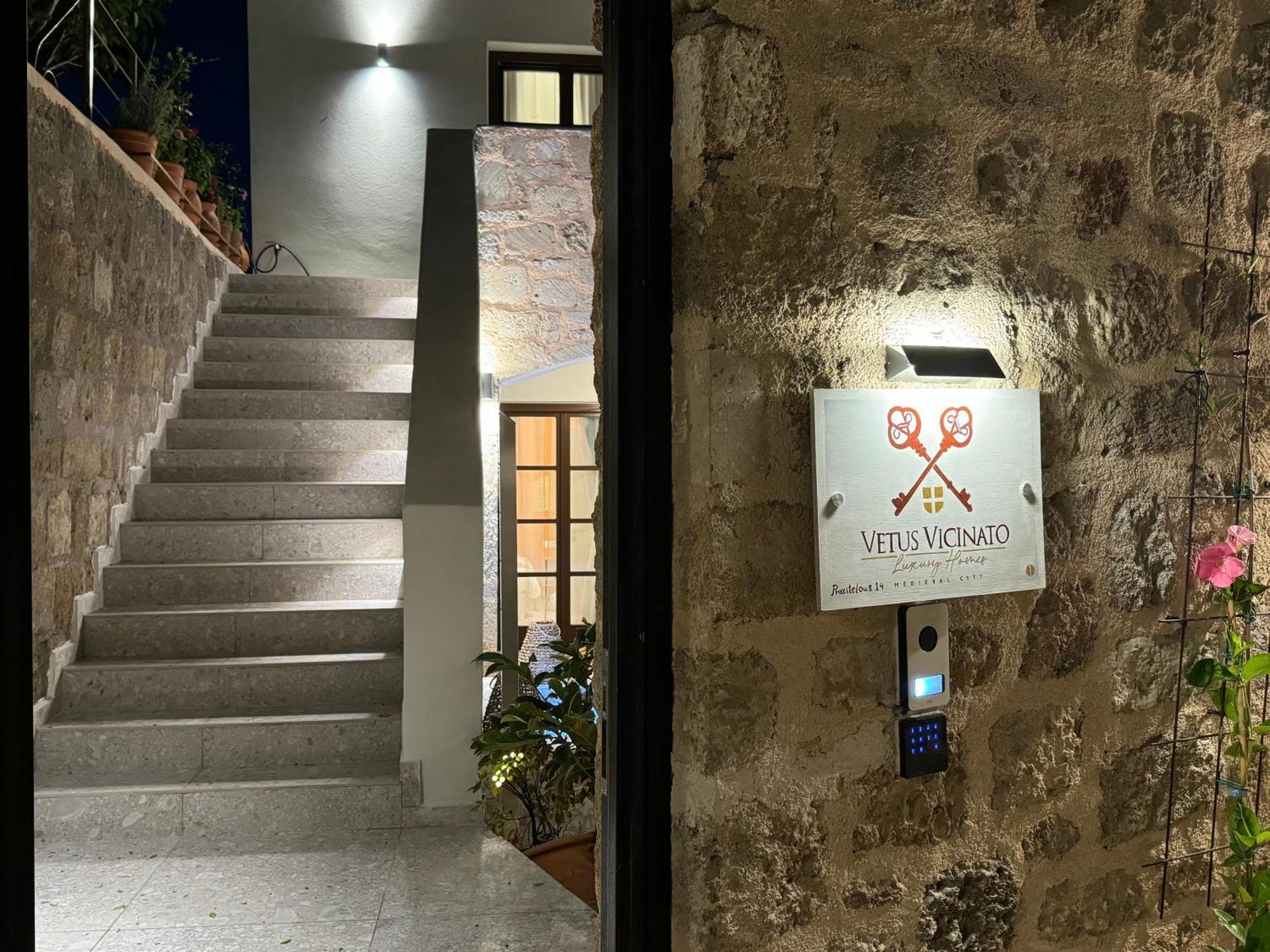 Vetus Vicinato Luxury Homes Rhodes City Eksteriør bilde
